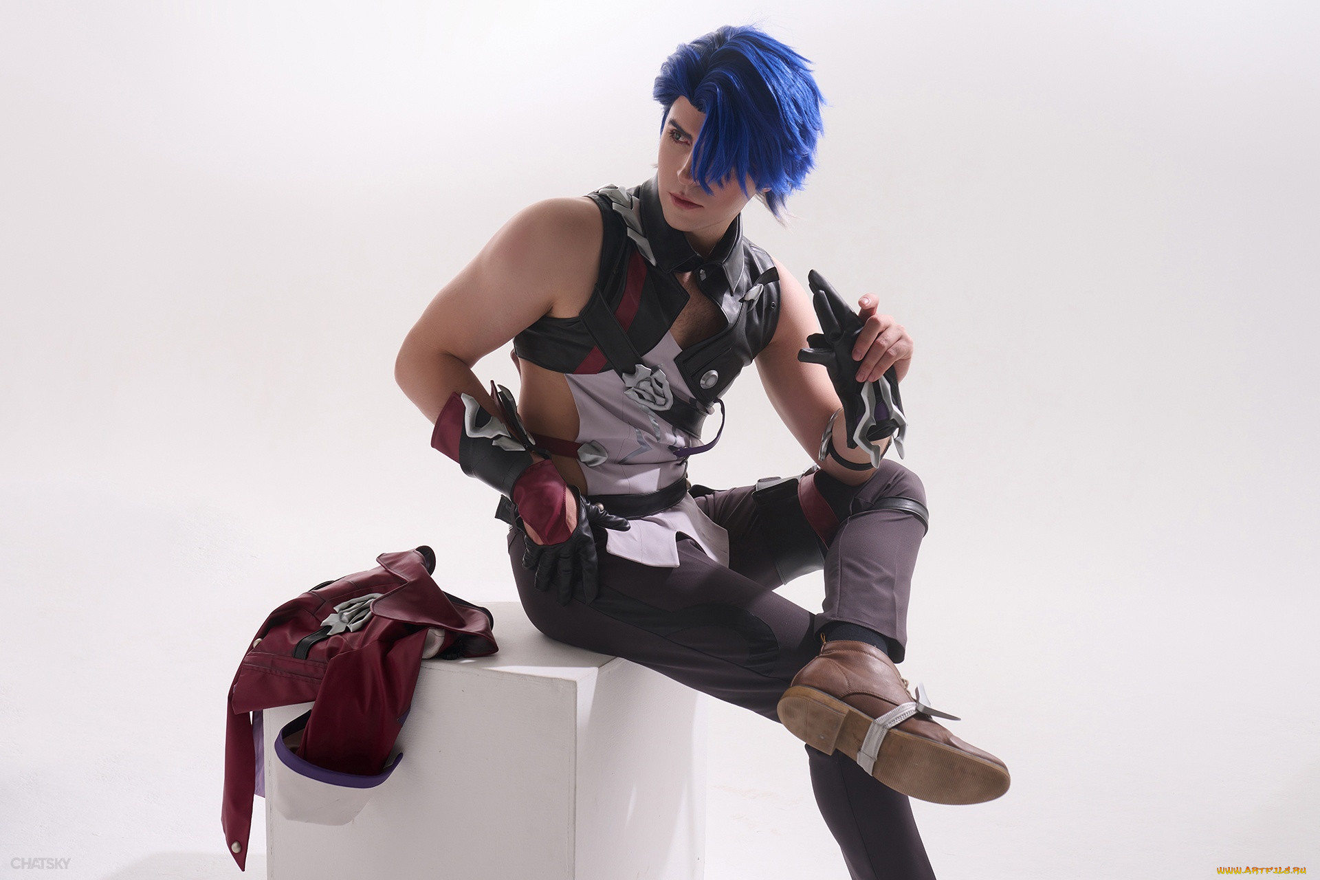 , graysonfin cosplay, , graysonfin
